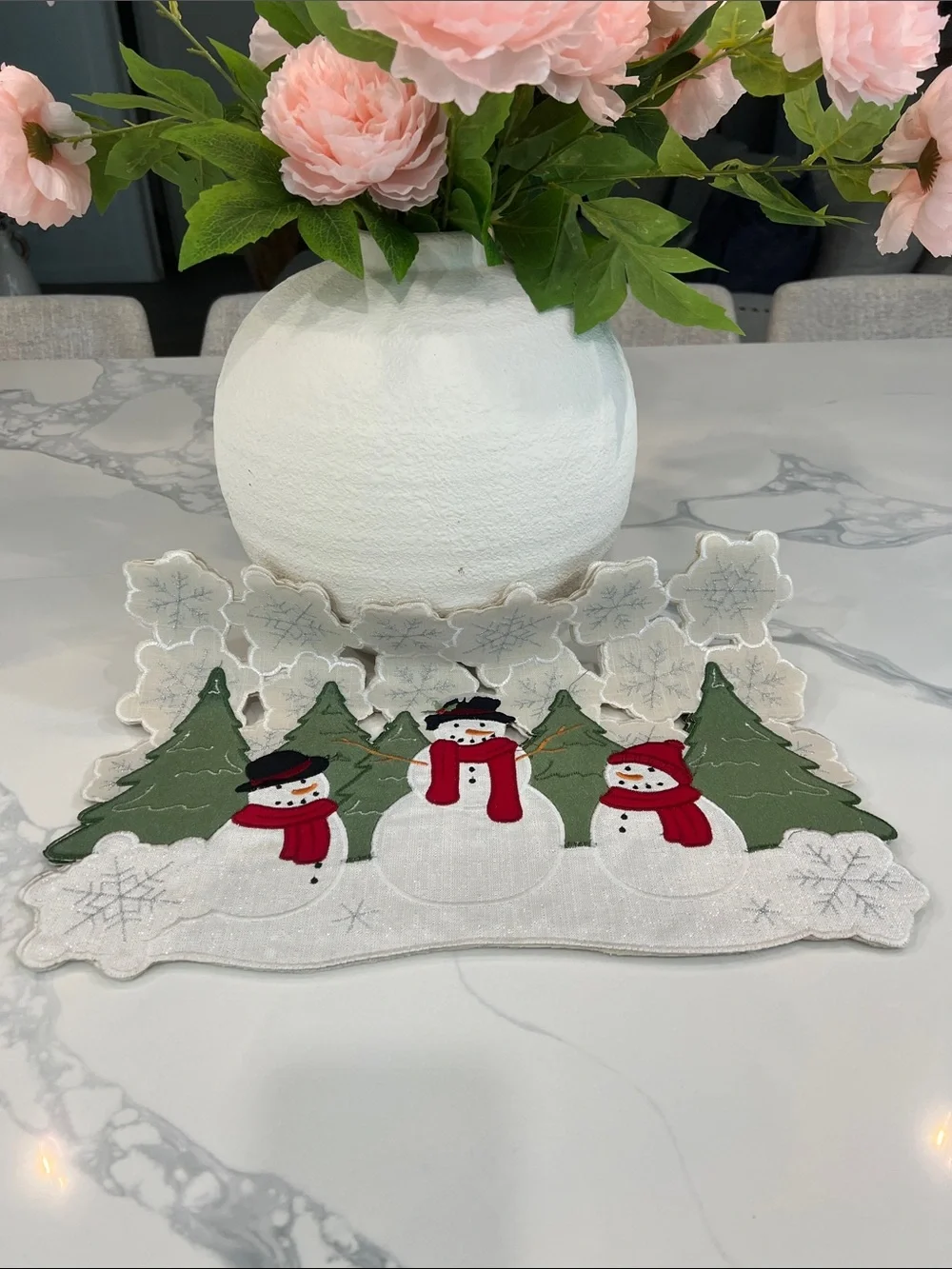 4p☃️🌲 Fabric Placemats
